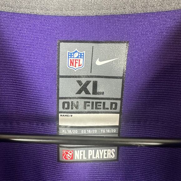 Nike Womens NFL Football Minnesota Vikings #5 Teddy Bridgewater Purple Jersey XL - Picture 4 of 6